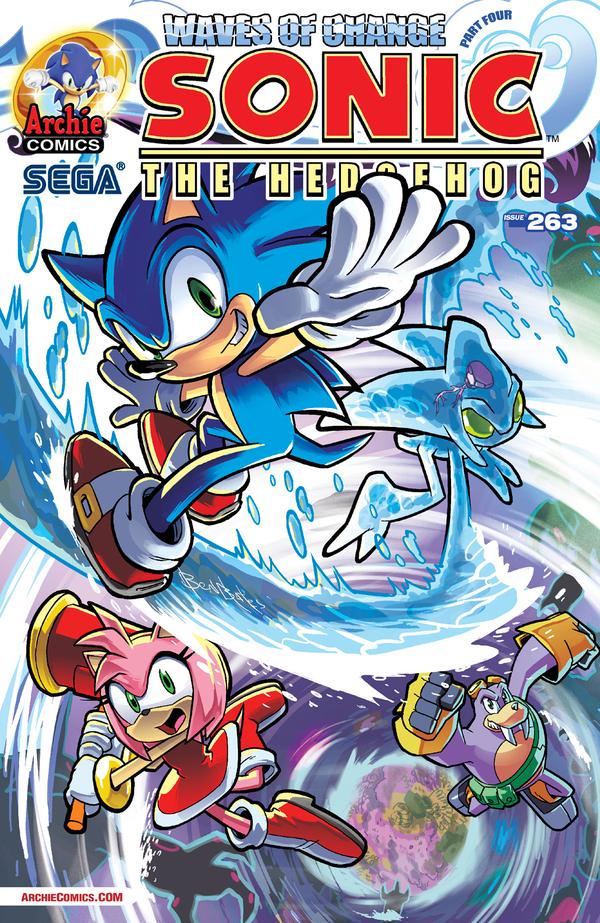 Cover of Sonic the Hedgehog #263