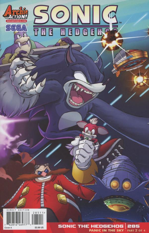 Cover of Sonic the Hedgehog #285