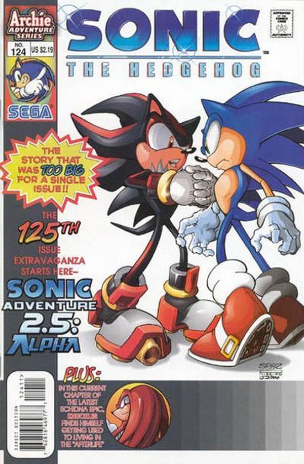 Cover of Sonic the Hedgehog #124