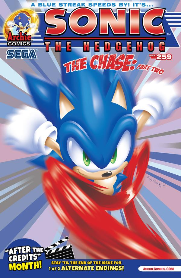 Cover of Sonic the Hedgehog #259