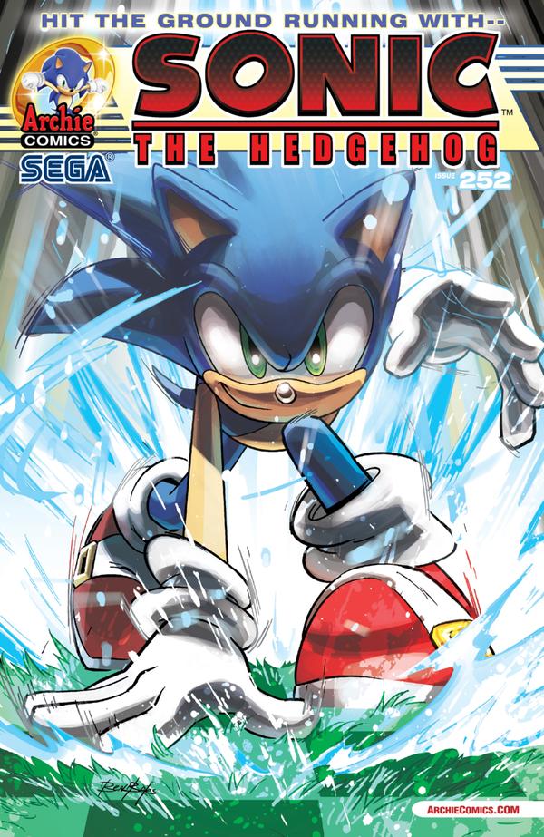 Cover of Sonic the Hedgehog #252