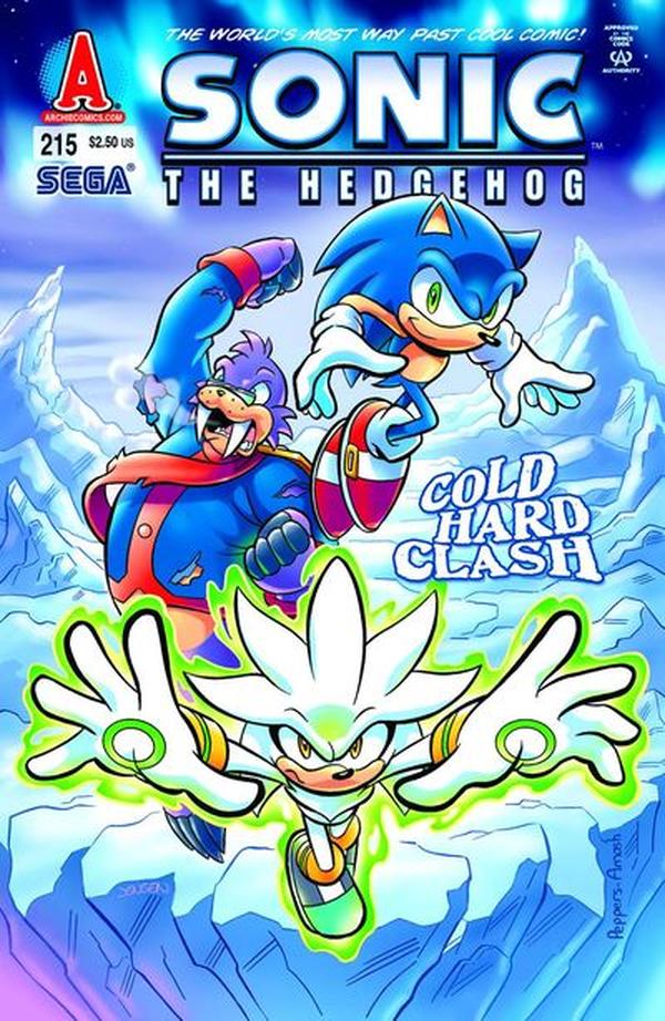 Cover of Sonic the Hedgehog #215