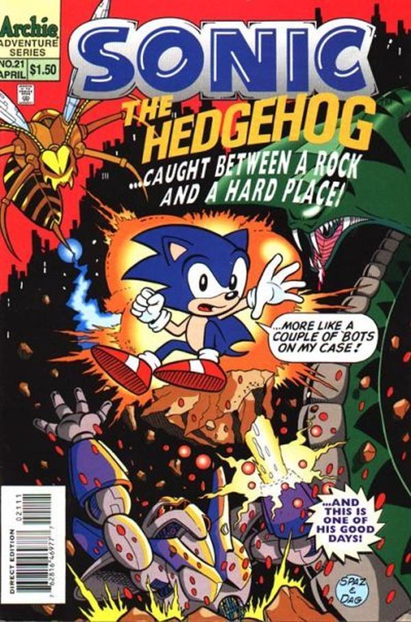 Cover of Sonic the Hedgehog #21