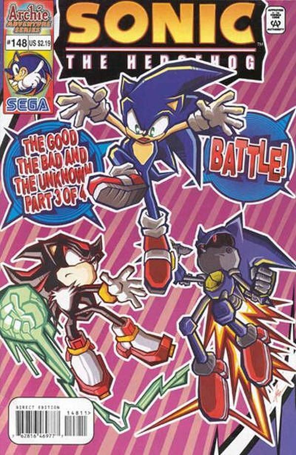 Cover of Sonic the Hedgehog #148