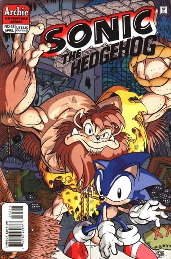 Cover of Sonic the Hedgehog #45