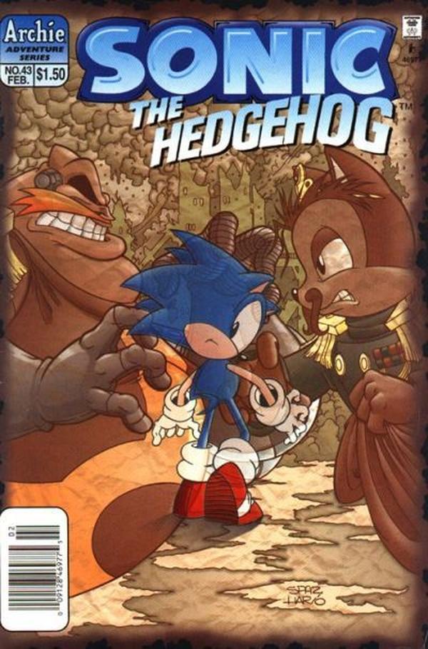 Cover of Sonic the Hedgehog #43