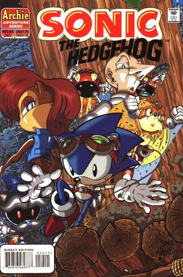Cover of Sonic the Hedgehog #54
