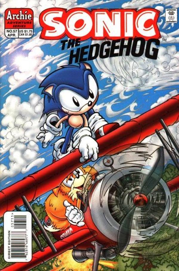 Cover of Sonic the Hedgehog #57