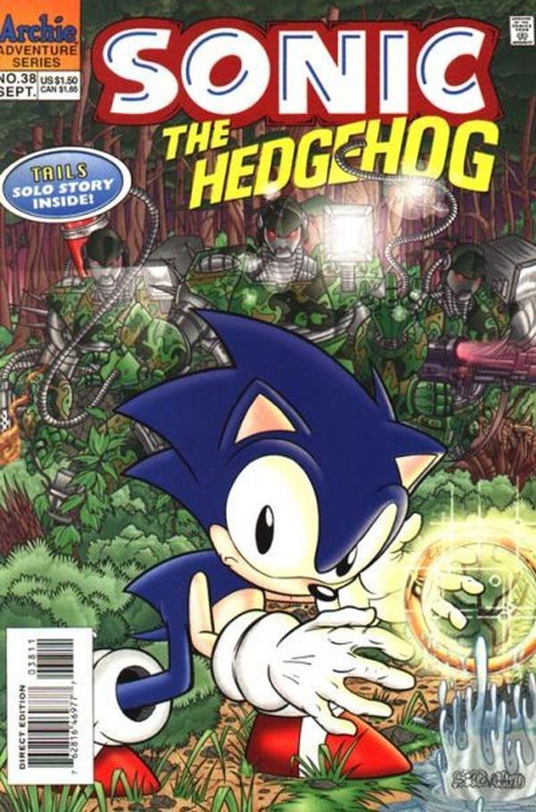 Cover of Sonic the Hedgehog #38
