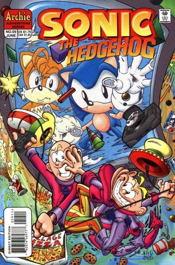 Cover of Sonic the Hedgehog #59