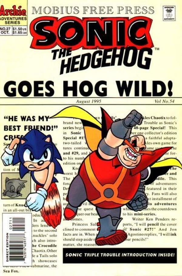 Cover of Sonic the Hedgehog #27