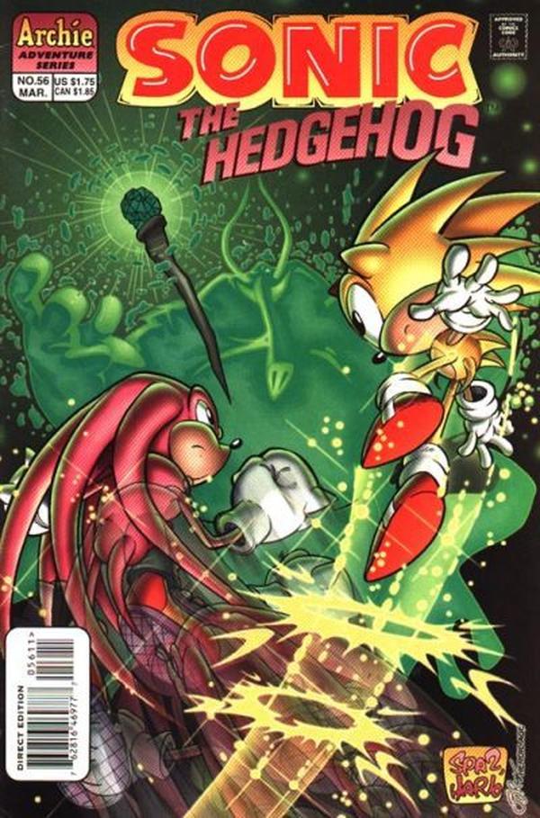 Cover of Sonic the Hedgehog #56