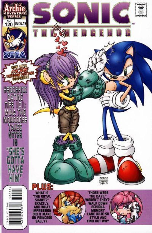 Cover of Sonic the Hedgehog #120