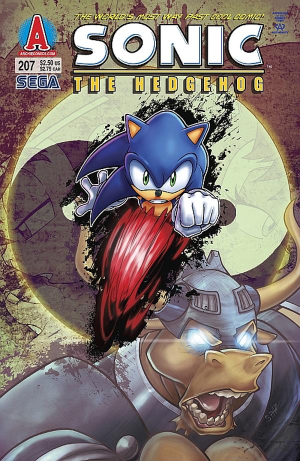 Cover of Sonic the Hedgehog #207