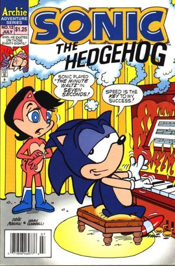 Cover of Sonic the Hedgehog #12