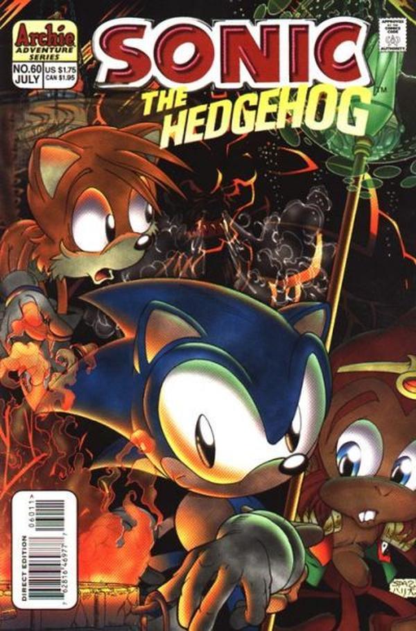 Cover of Sonic the Hedgehog #60