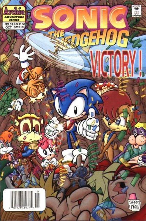 Cover of Sonic the Hedgehog #51