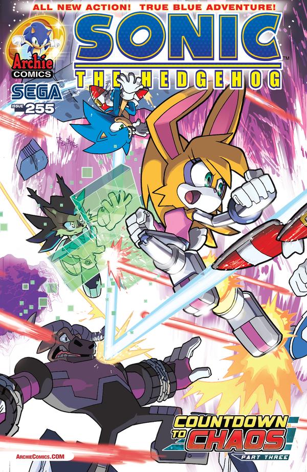 Cover of Sonic the Hedgehog #255