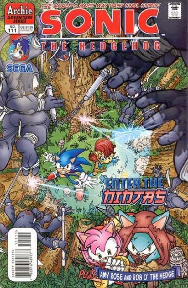 Cover of Sonic the Hedgehog #111