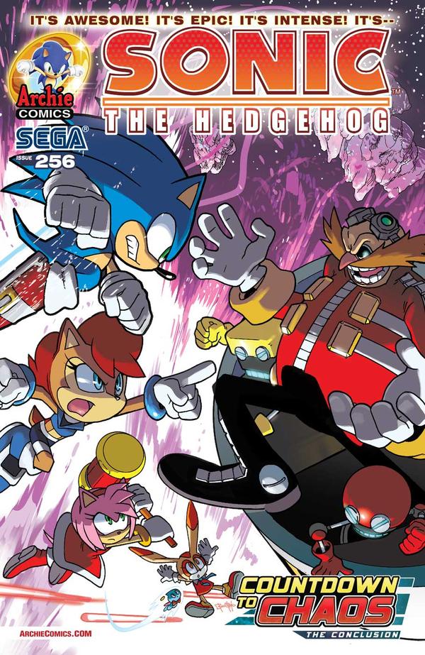 Cover of Sonic the Hedgehog #256