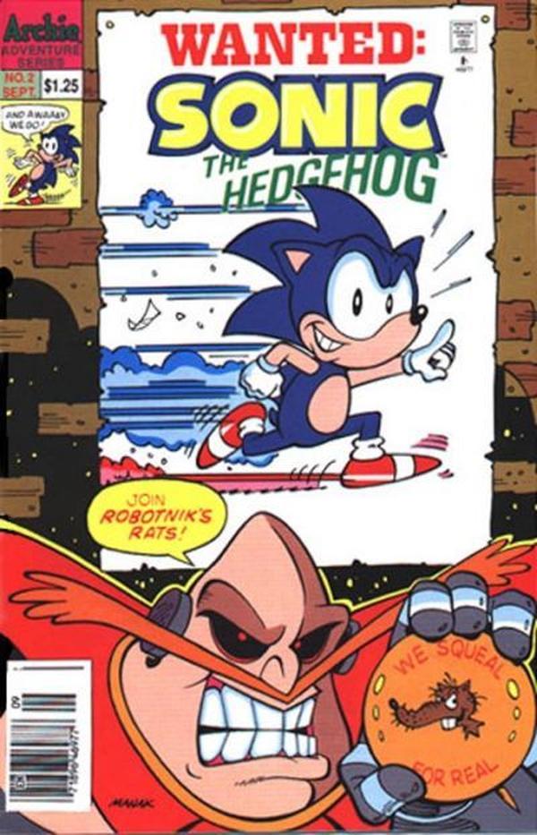 Cover of Sonic the Hedgehog #2
