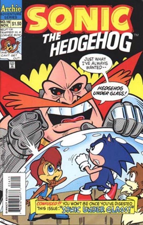 Cover of Sonic the Hedgehog #16