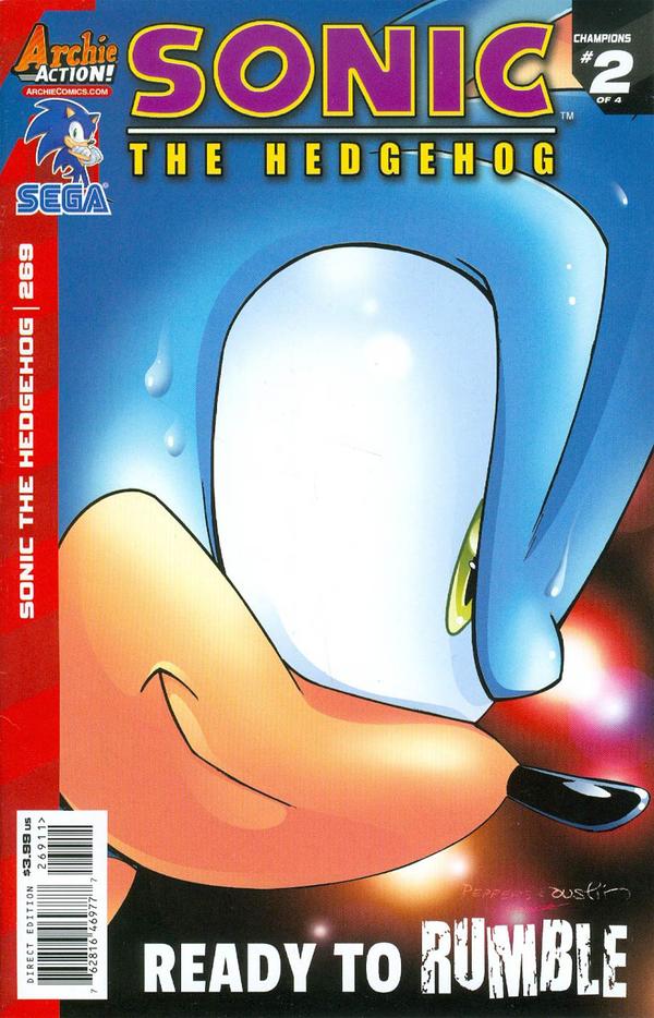 Cover of Sonic the Hedgehog #269