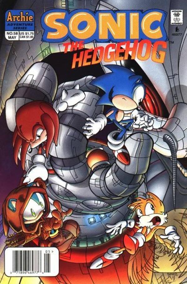 Cover of Sonic the Hedgehog #58
