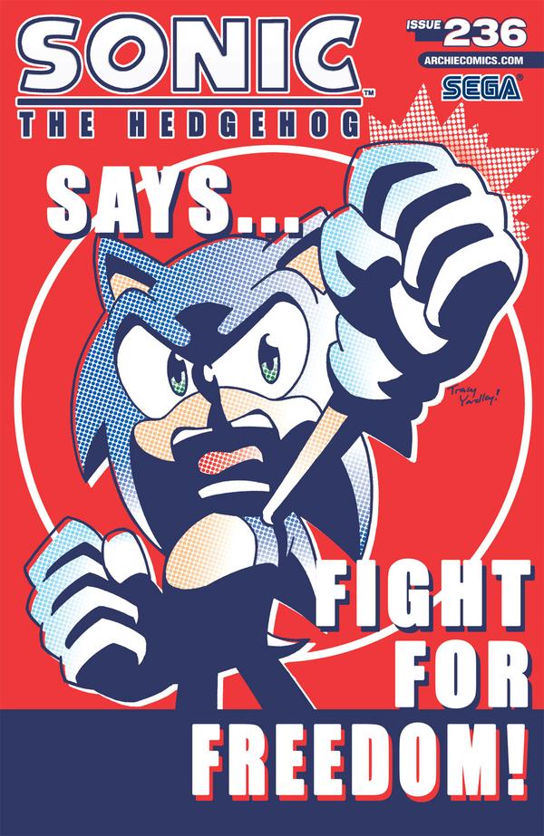 Cover of Sonic the Hedgehog #236