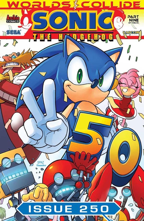 Cover of Sonic the Hedgehog #250