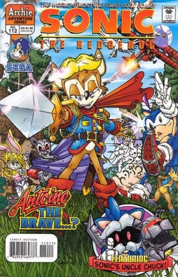 Cover of Sonic the Hedgehog #112