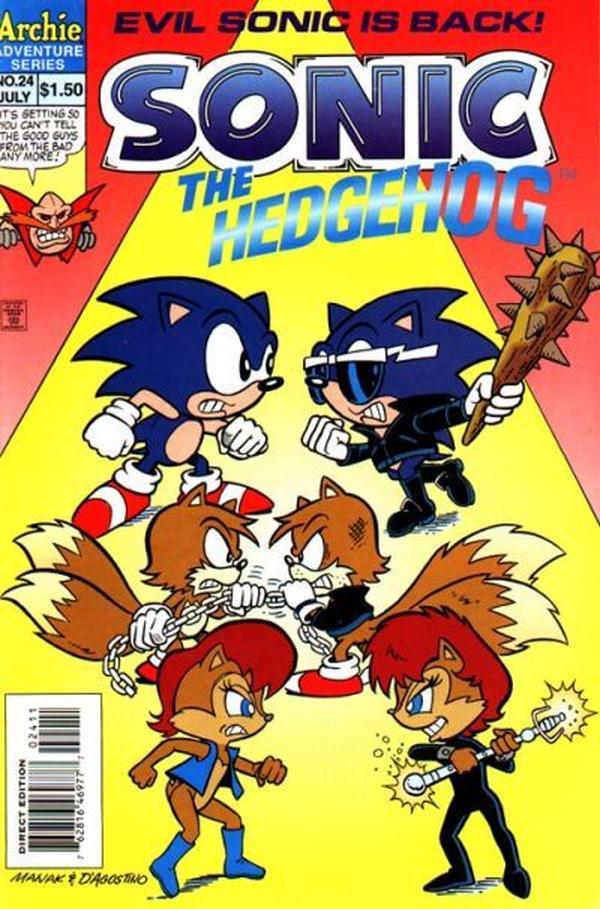 Cover of Sonic the Hedgehog #24