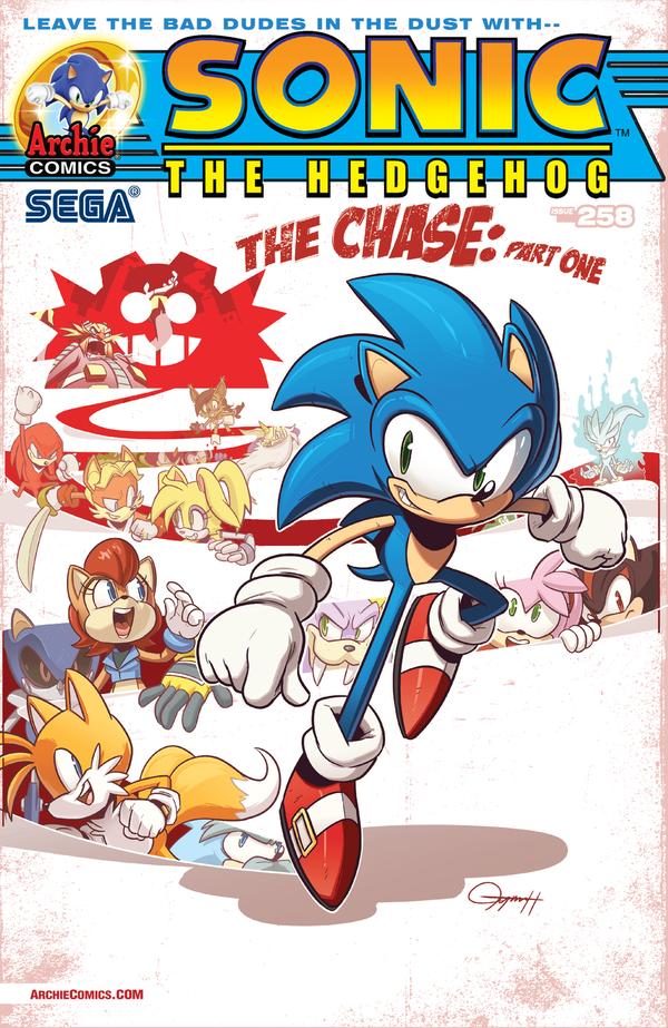 Cover of Sonic the Hedgehog #258