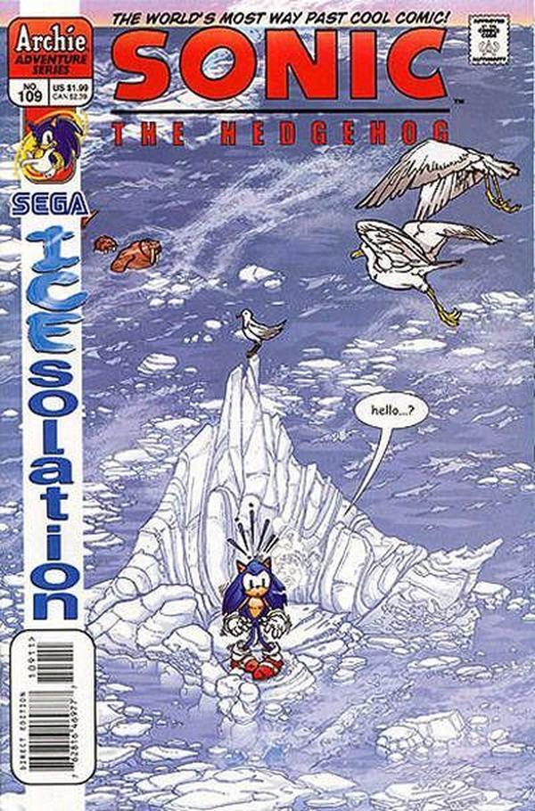 Cover of Sonic the Hedgehog #109