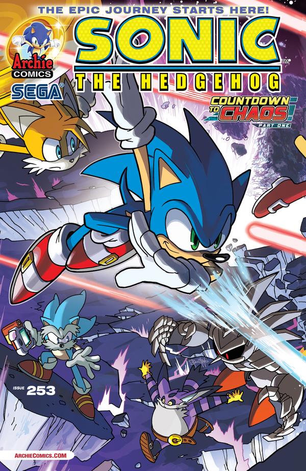 Cover of Sonic the Hedgehog #253