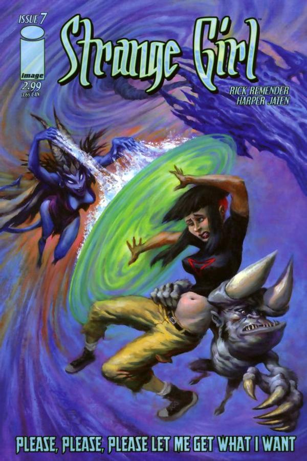 Strange Girl (2005) #7 cover