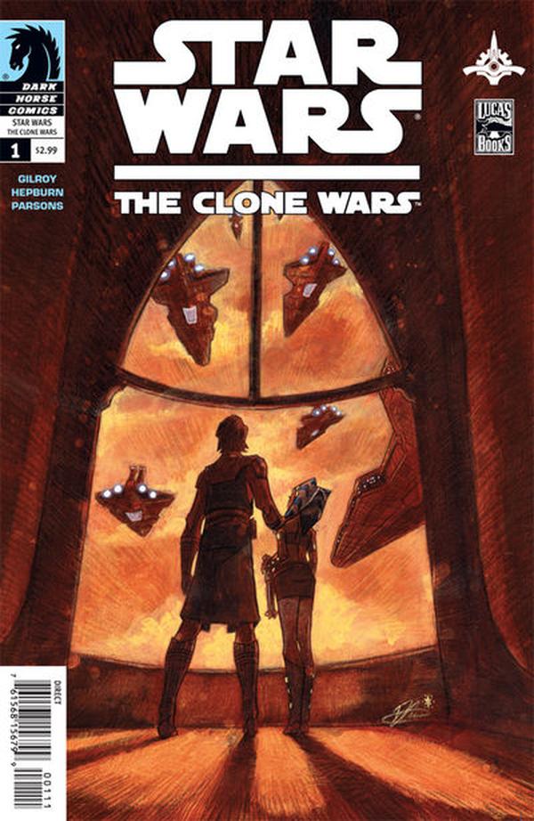 Star Wars The Clone Wars #1 cover