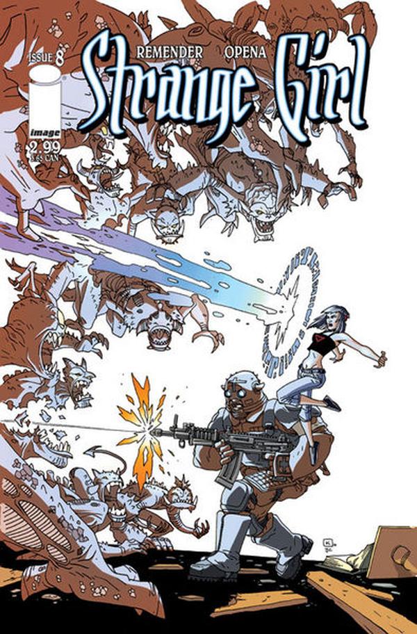 Strange Girl (2005) #8 cover