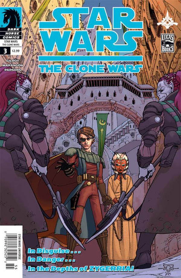 Star Wars The Clone Wars (2008) #3 cover