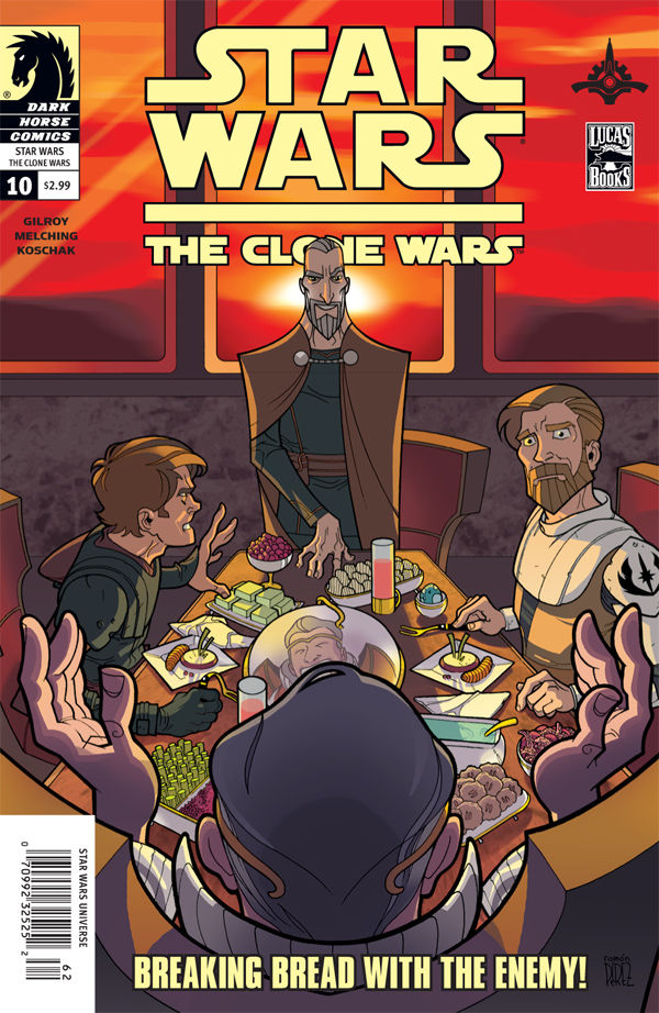 Star Wars The Clone Wars (2008) #10 cover