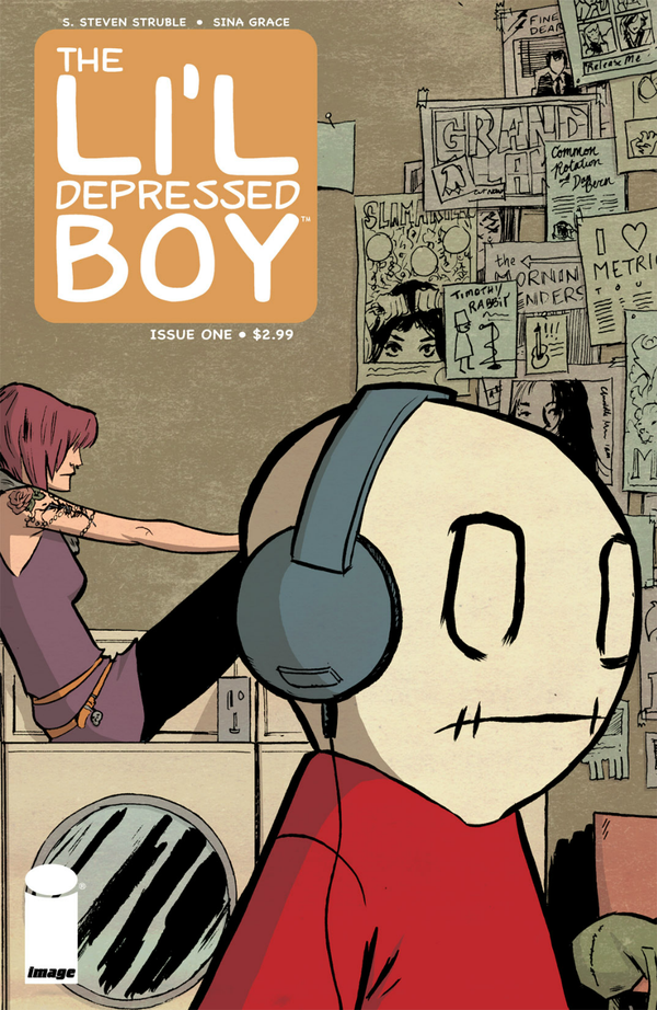The Li'l Depressed Boy (2011) #1 cover