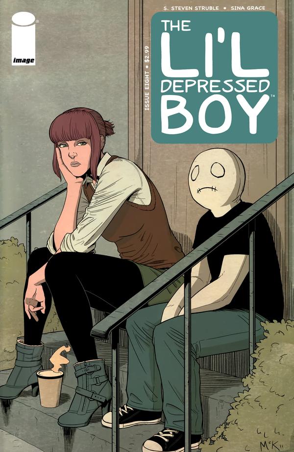 The Li'l Depressed Boy (2011) #8 cover