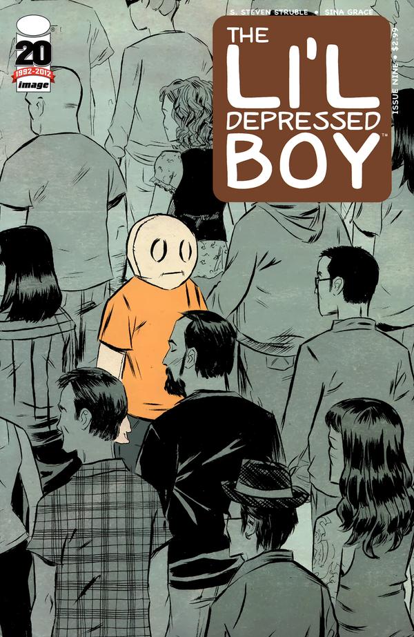 The Li'l Depressed Boy #9 cover