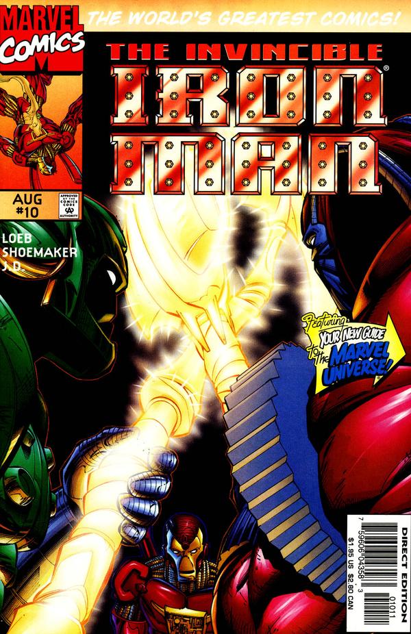 Iron Man (1996) #10 cover