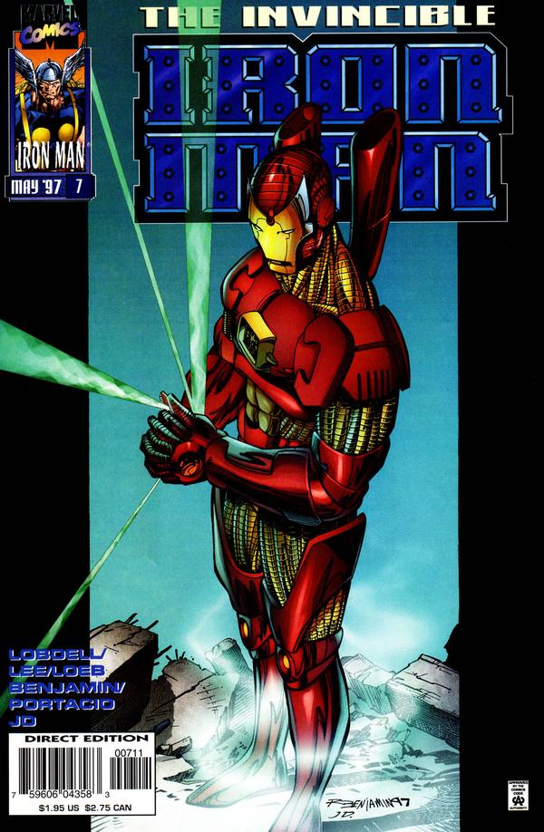 Iron Man (1996) #7 cover