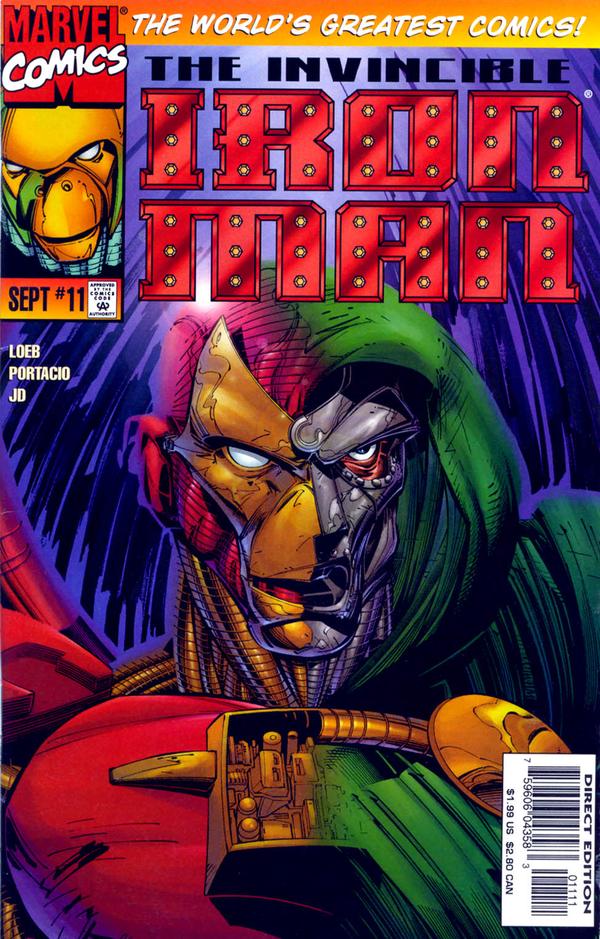 Iron Man (1996) #11 cover