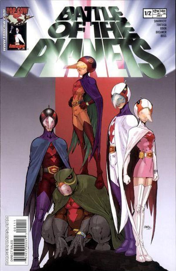 Battle of the Planets #1/2 cover