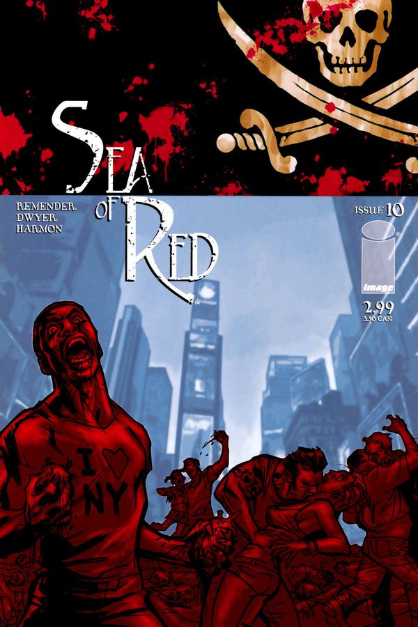 Sea of Red (2005) #10 cover