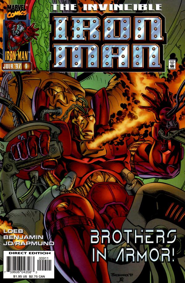 Iron Man (1996) #9 cover