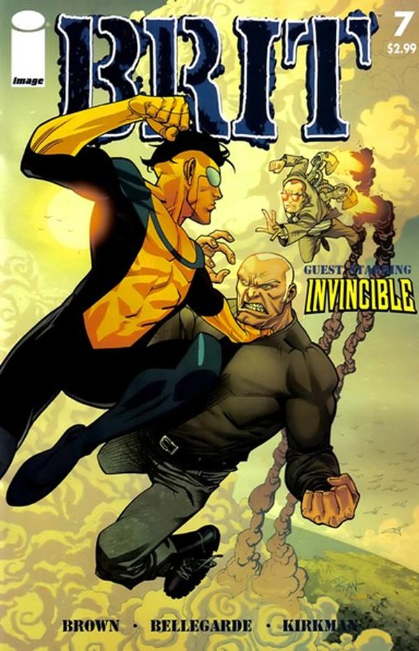 Brit (2007) #7 cover